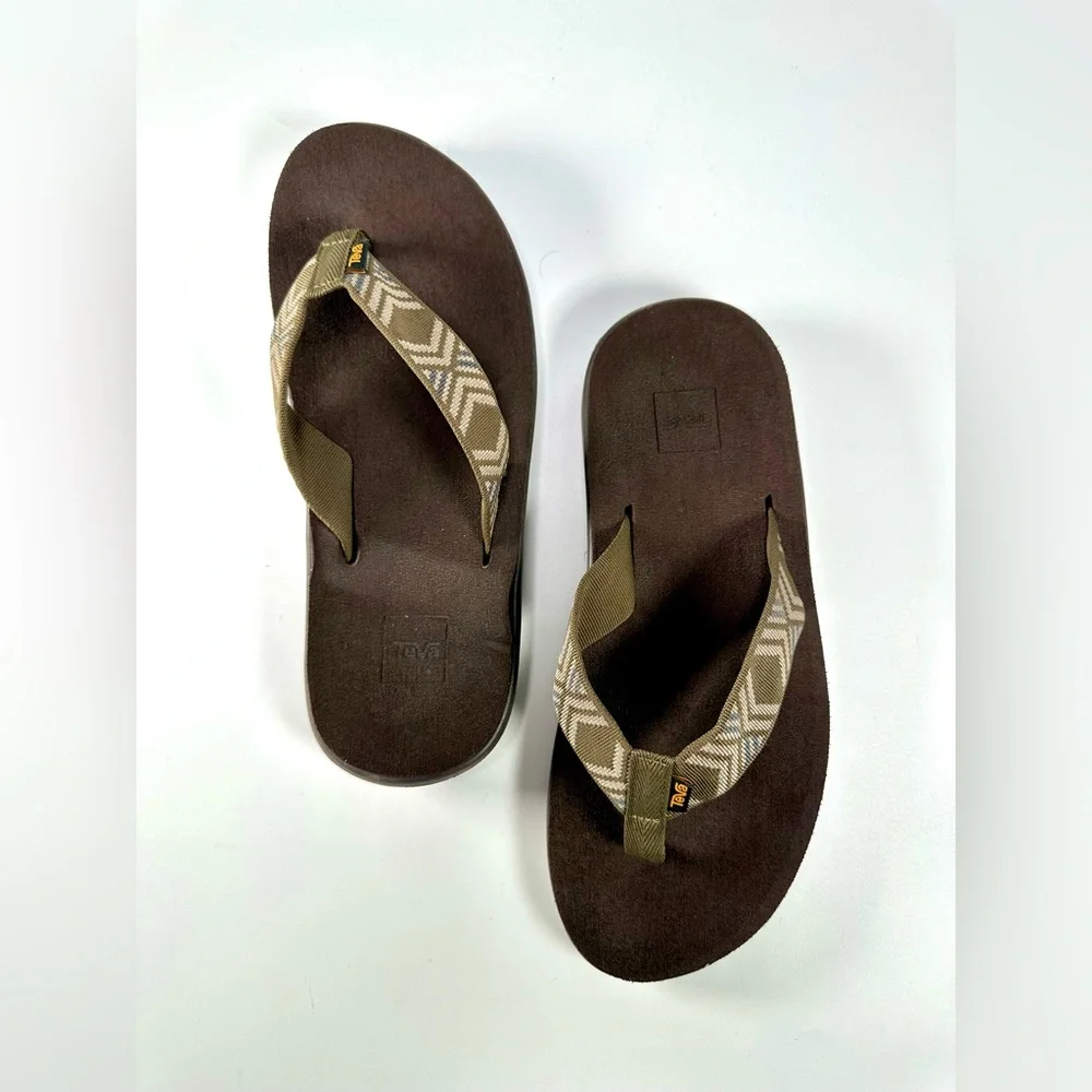 Teva Men’s Voya Brown Flip - Picture 7 of 10